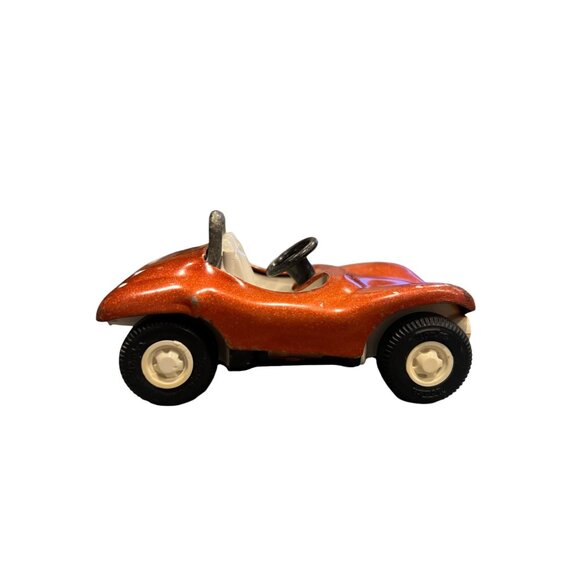 Vintage TONKA Fun Dune Buggy Pressed Steel Metallic Orange Toy Vehicle Made USA - Picture 2 of 12
